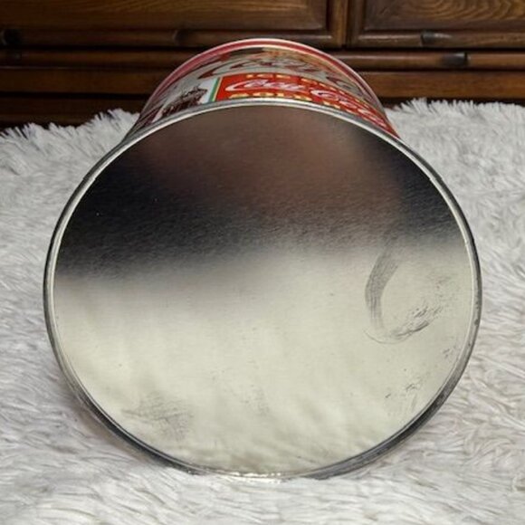 NWOT Vintage Signs Coca-Cola Cylinder Tin with Puzzle - Picture 11 of 12